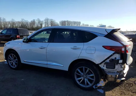 2022 Acura Rdx Technology z USA, uszkodzony, nr VIN 5J8TC2H58NL017684